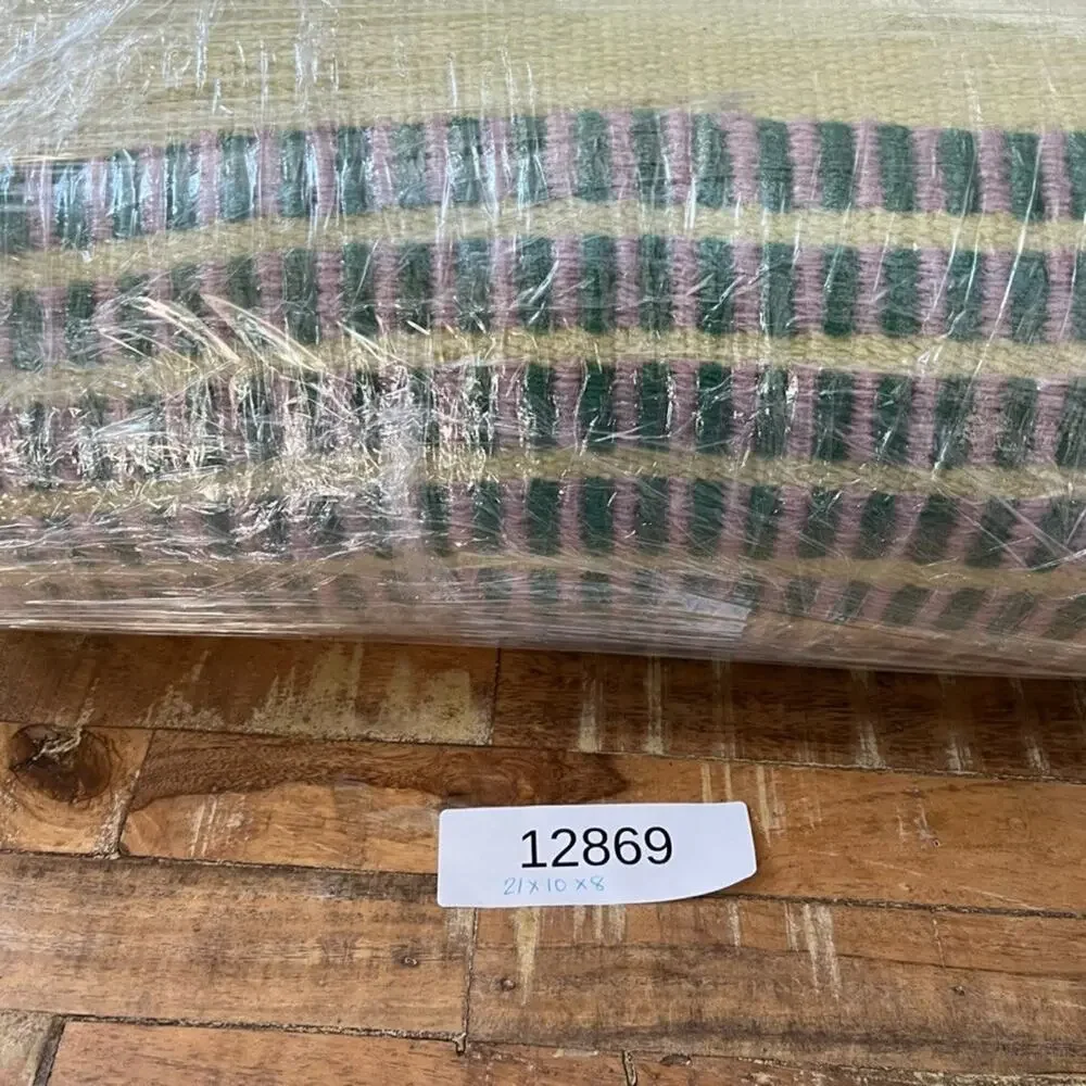 Ikea Tesammans Large 100 % Wool Rug Rectangular Flat Woven Multicolor 84